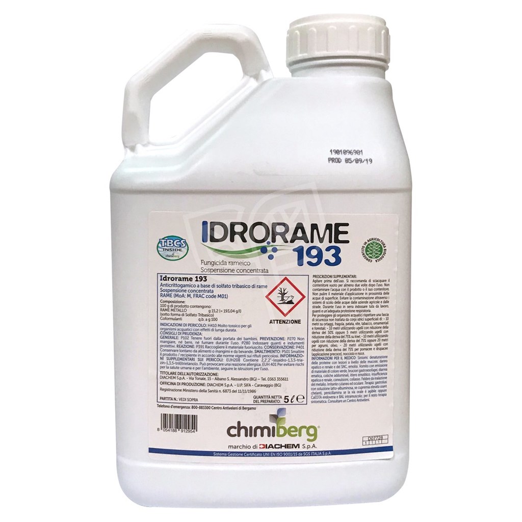 IDRORAME 193 BIANCO CHIMIBERG - BIO - LT 5